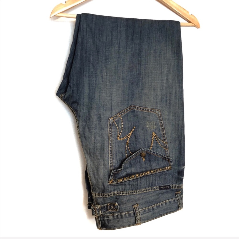 Marc Ecko Studded Bootcut Jeans